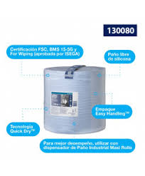 Paño De Limpieza Industrial Ultrarresistente Maxi Roll 255Hj