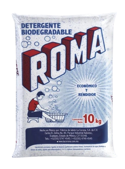 Detergente Roma 10 Kg 1Pza