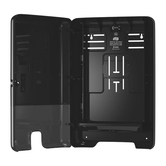 Despachador De Toalla Interdoblada Negro