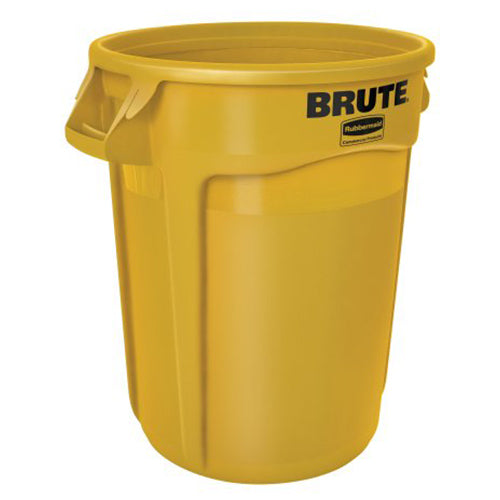 Contenedor Brute Sin Tapa Amarillo 32 Gal/121 Lt