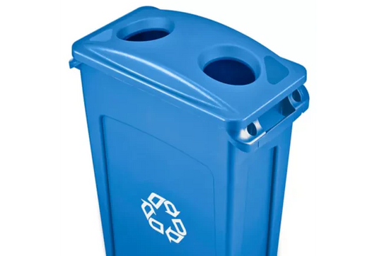 Tapa P/Slim Jim P/Reciclaje De Botellas Y Latas Azul