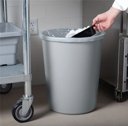 Contenedor Untouchable Redondo 11 Gal Gris