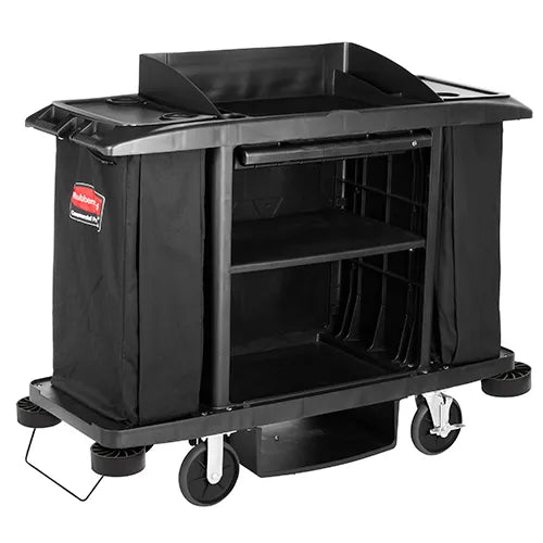 Carro De Limpieza Estándar Trad Negro Rubbermaid
