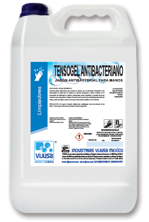 Jabón Antibacterial Tensogel Antibacteriano 20Lts