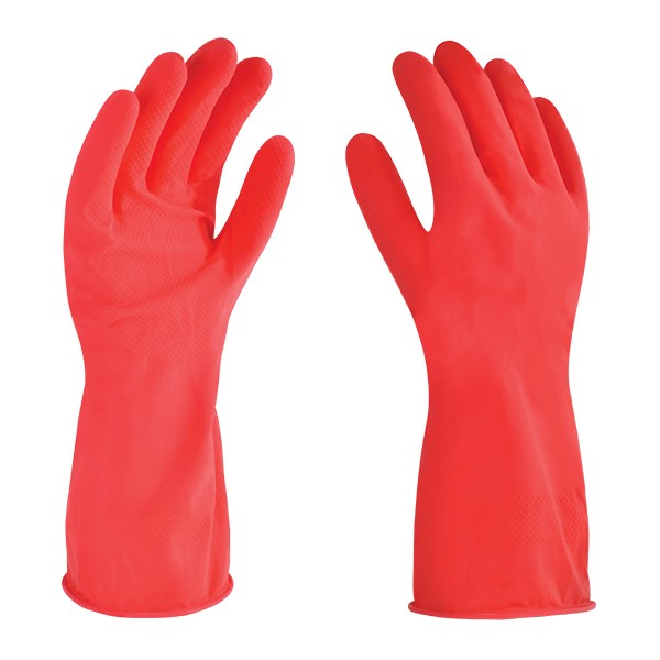 Guante Latex Rojos