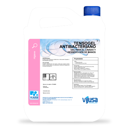 Tensogel Antibacteriano Vijusa 5 Lts