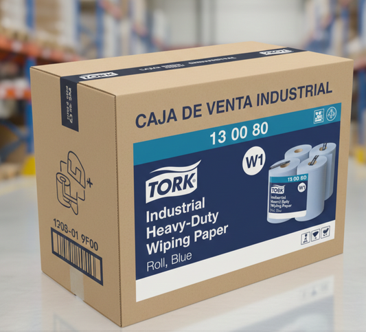 Paño De Limpieza Industrial Ultrarresistente Maxi Roll 255Hj