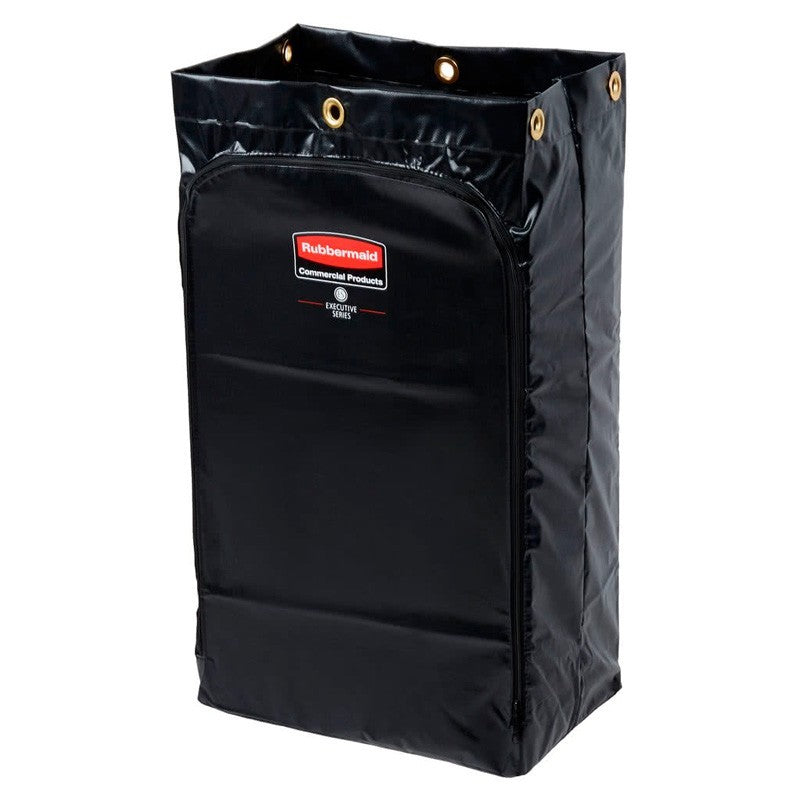 Bolsa De Vinil Para Carrito De Limpieza Trad Negro 24 Gal