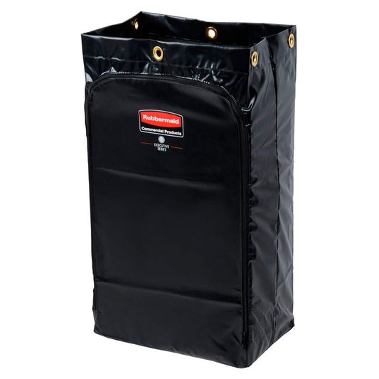 Bolsa De Vinil Para Carrito De Limpieza Trad Negro 24 Gal