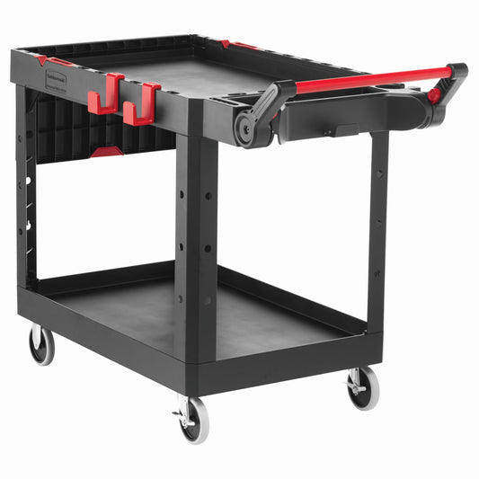 Carro Adaptable Mediano P/Uso Pesado Cap. 500 Lb Negro