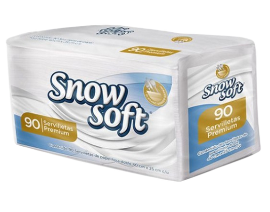 Servilleta Snow Soft Hd 24/90 Hojas
