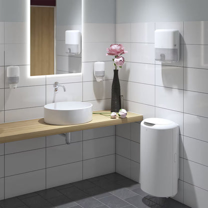 Despachador De Toalla Interdoblada Mini Blanco