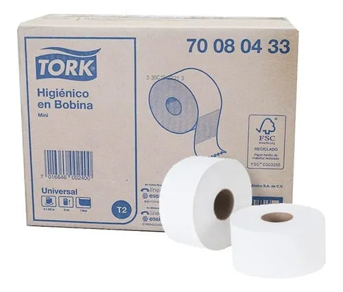 Higienico Universal Tork Bobina Mini 6/350 Mts