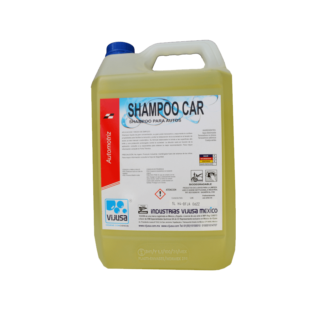 Shampoo Car 20Lts Para Uso Automotriz