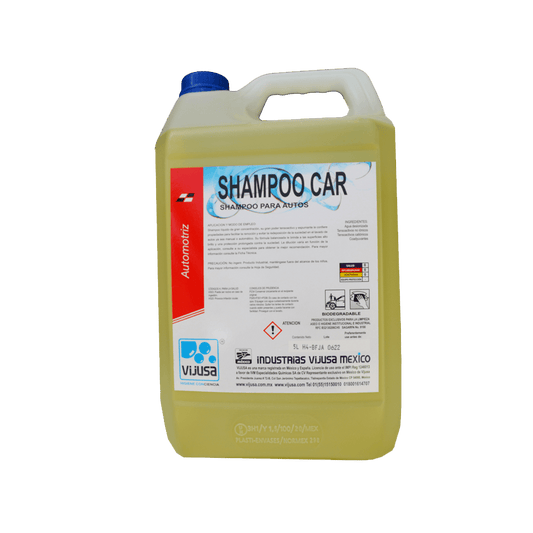 Shampoo Car 5Lts Para Uso Automotriz
