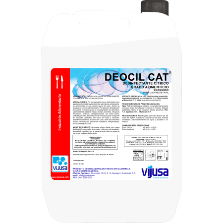 Bactericida Deocil Cat 20Lts