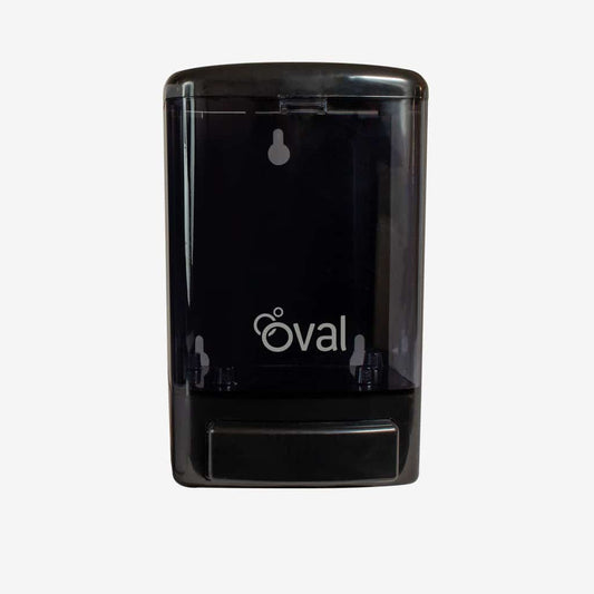 Despachador Jabon Oval Humo Negro