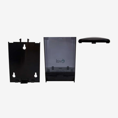 Despachador Jabon Oval Humo Negro