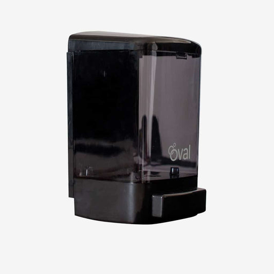 Despachador Jabon Oval Humo Negro