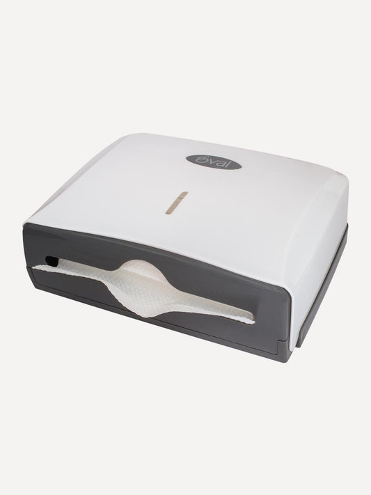 Despachador Toalla Interdoblada Corto Eco Pp Oval Blanco