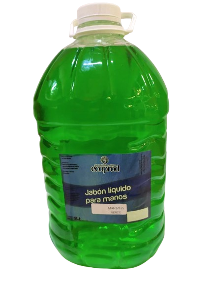 Jabón Liquido Para Manos Manzana Verde 5Lt