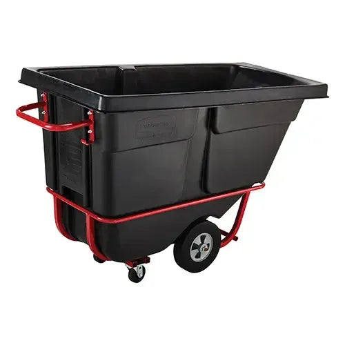 Carro Volcador Rotomolteado 1/2 Yarda Cubica Negro