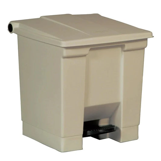 Contenedor De Pedal Step On Beige 30L Rubbermaid