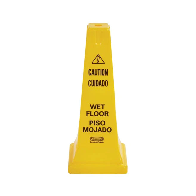 Cono De Seguridad "Precaución Piso Mojado" 25" Amarillo