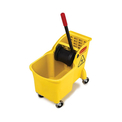 Cubeta Con Exprimidor En Combo Tandem 31 Qt Amarillo