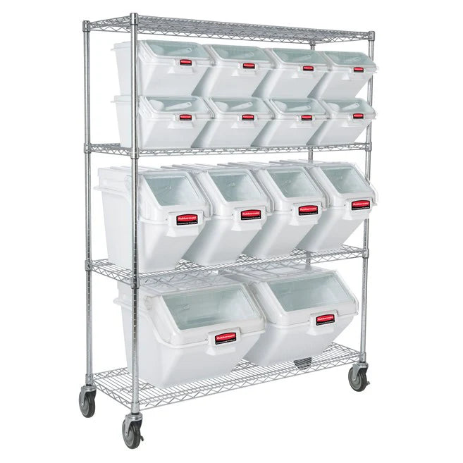 Rack Movil 4 Estantes 50"