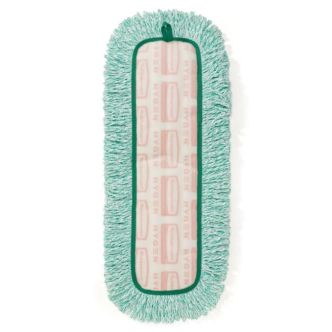 Mopa De Microfibra Con Flecos Verde Para Polvo Hygen 18"