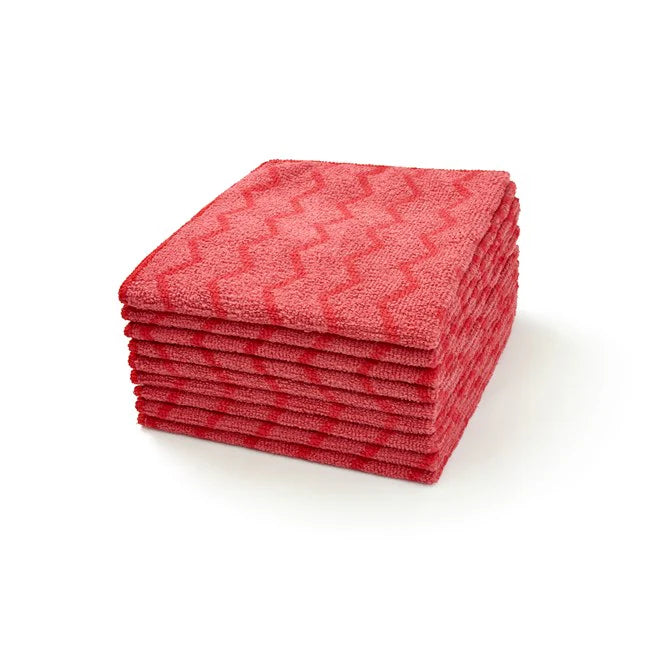Paño De Microfibra Rojo Rubbermaid