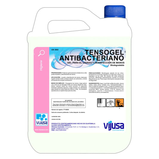 Gel De Manos Tensogel Brisas 50Lts