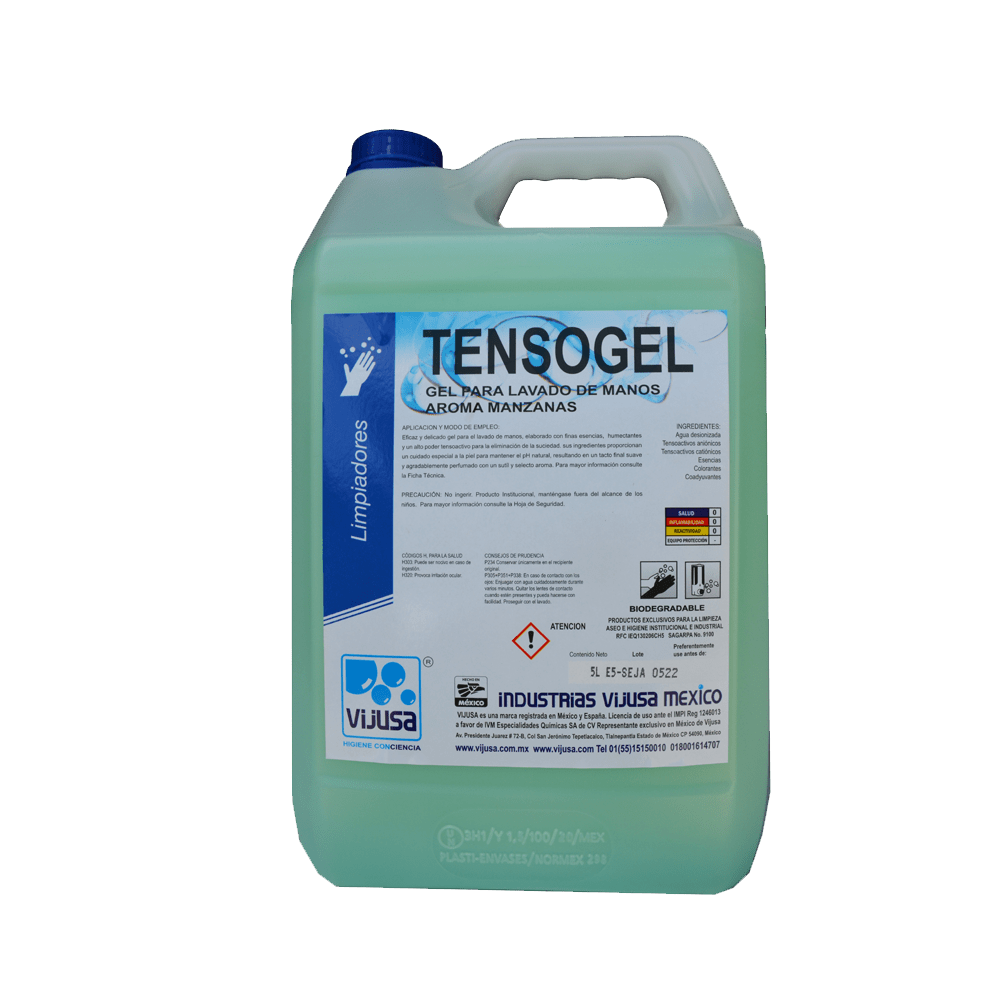 Gel De Manos Tensogel Manzana 50Lts