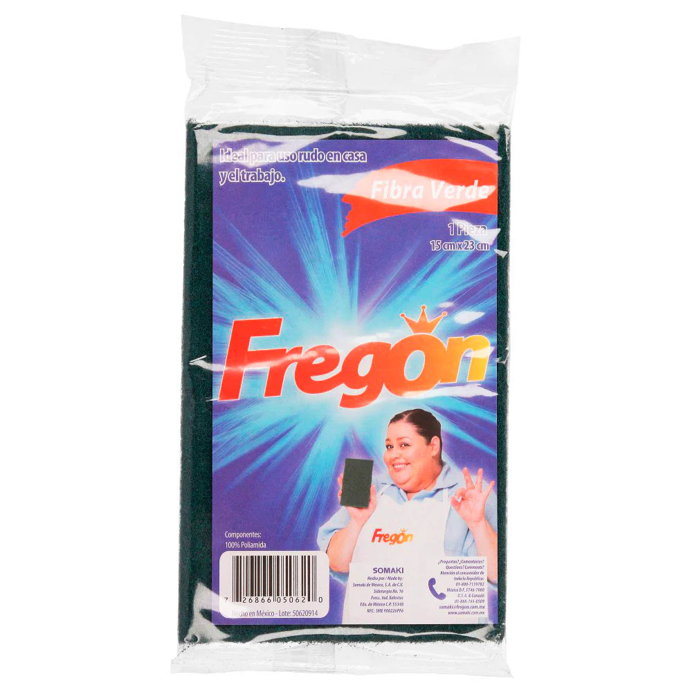 Fibra Verde Paq De 3 Pzas