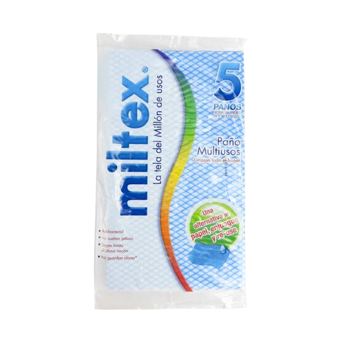 Tela Multiusos Miltex Paq. 5 Pzas