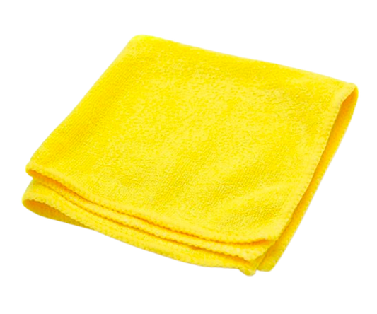 Toalla De Microfibra 40 X 40 Cm Amarilla