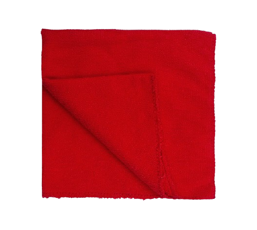 Toalla De Microfibra 40 X 40 Cm Roja