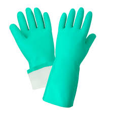Guante De Nitrilo Verde Talla 9