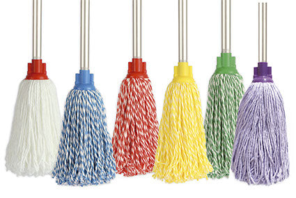 Trapeador Microfibra Prof 180 Gr Az-Bco