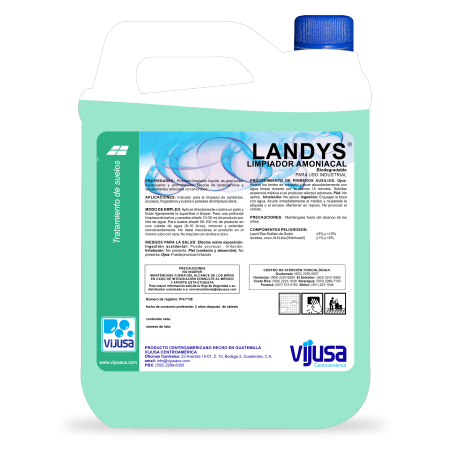 Landys Vijusa 5 Lts (Limpiad)
