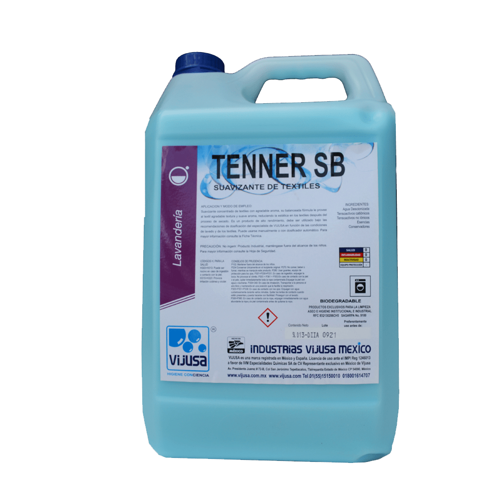 Suavizante Para Lavanderia Tenner Sb (Soft Blue) 20Lts
