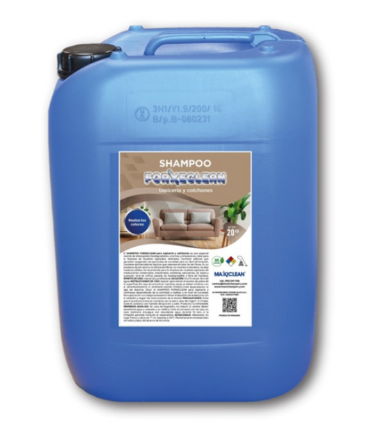 Shampoo Para Tapicerias O Alfombras 20Lt