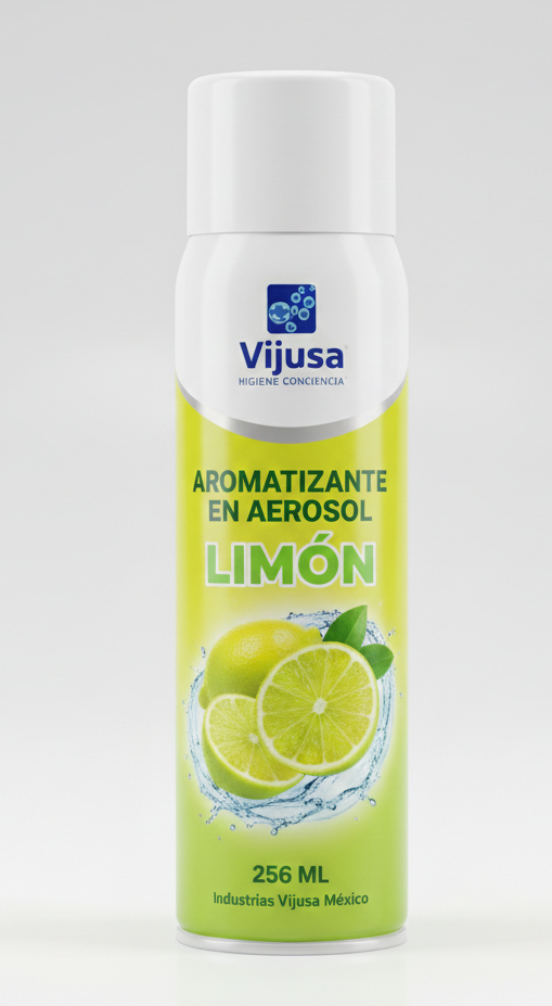 Aromatizante En Aerosol Limón 256 Ml