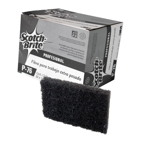 Fibra Negra Scotch-Brite P76