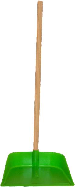 Recogedor De Plástico Con Baston