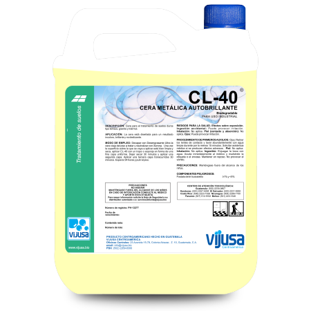 Cera Para Vinil Cl Vinil 5Lts (Tratamiento Para Suelos)
