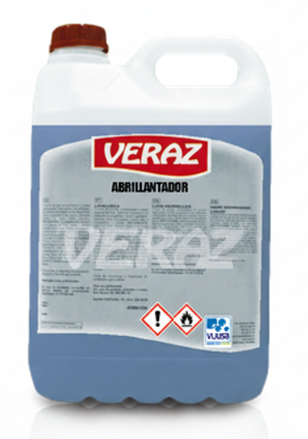 Abrillantador De Vajillas Veraz 5 Lts