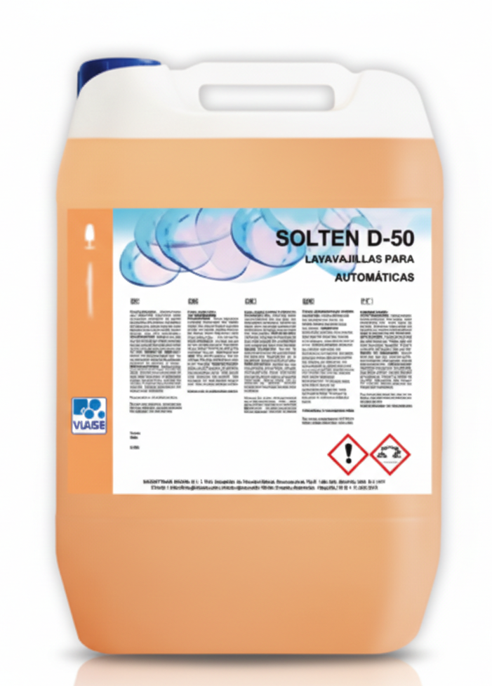 Detergente Para Lavavajillas Solten Industrial D-50 20Lts