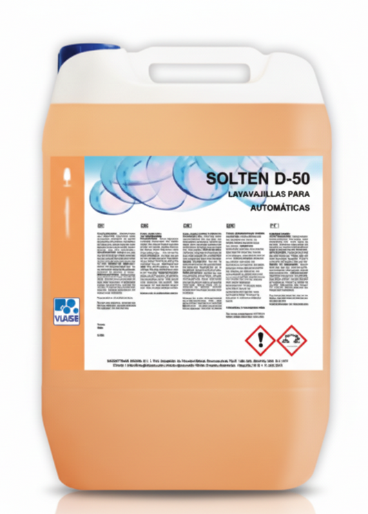 Detergente Para Lavavajillas Solten Industrial D-50 20Lts